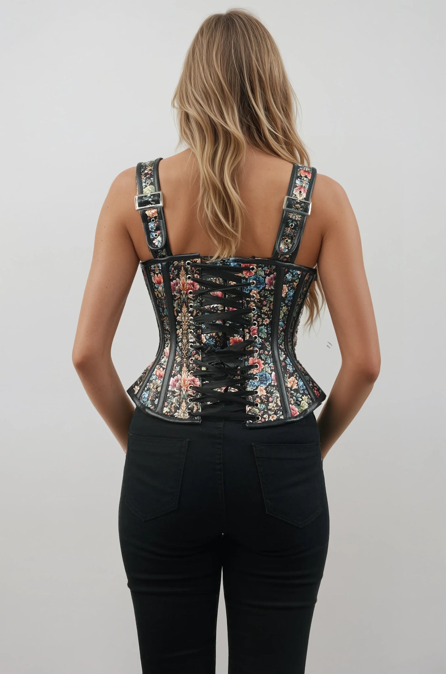 Aynsley Noir Garden Bloom Corset