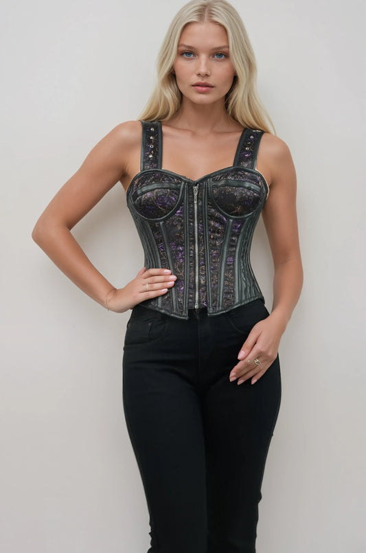Starlyn Nocturnal Bloom Overbust Corset