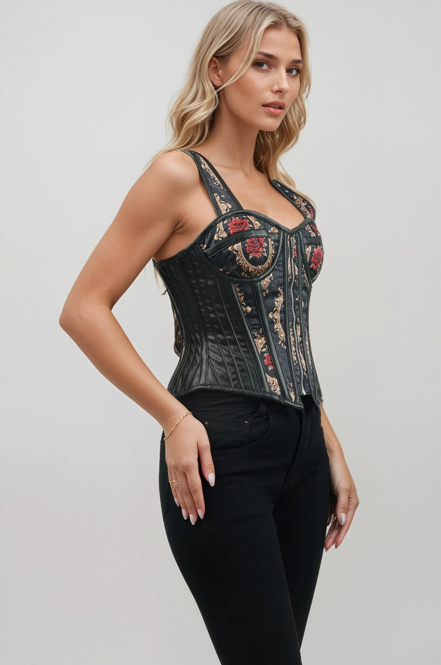 Averi Ornate Baroque and Rose Corset