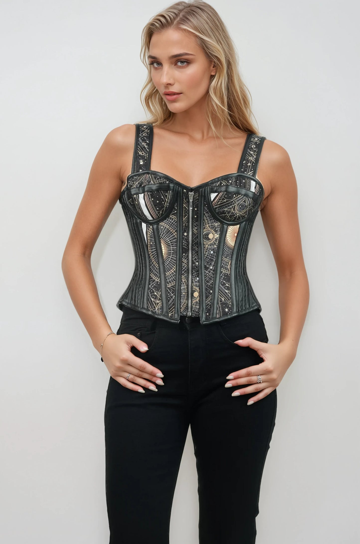 Perry Celestial Chart Overbust Corset