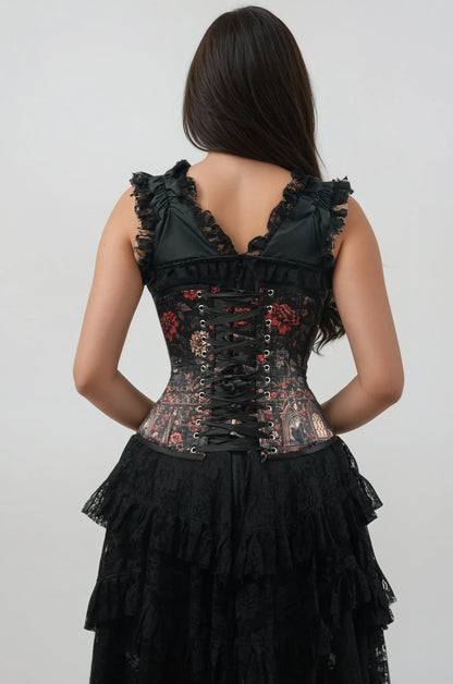 Merlie Floral Underbust Corset