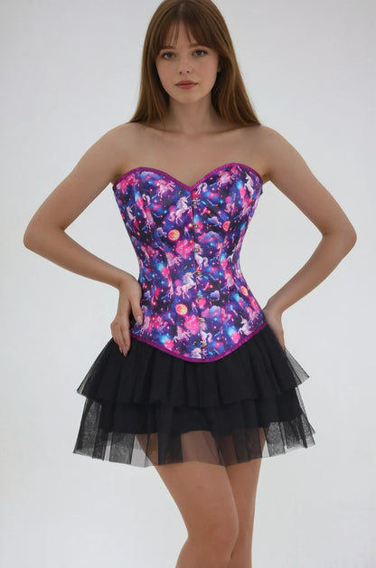 Sunnie Unicorn Overbust Corset