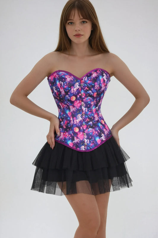 Sunnie Unicorn Overbust Corset