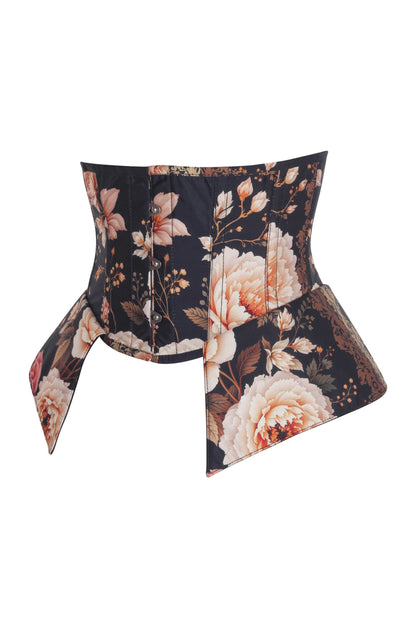 Jolynn Midnight Gold Underbust Corset