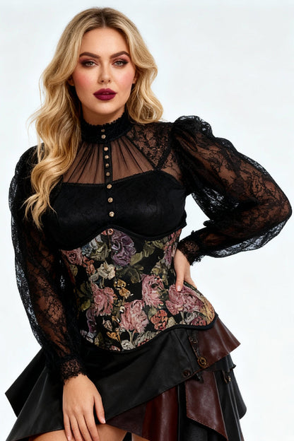 Shayla Curvy Underbust Corset