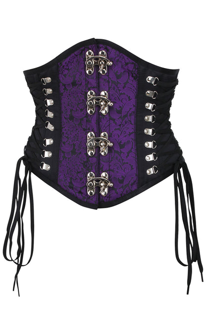 Krisalyn Purple Waspie Corset