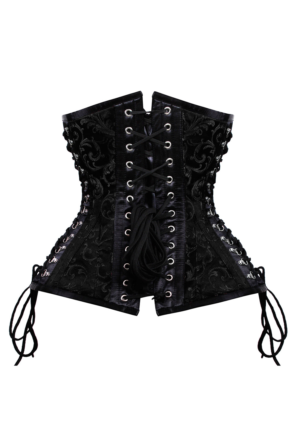 Emerson Criss Cross Underbust Gothic Corset