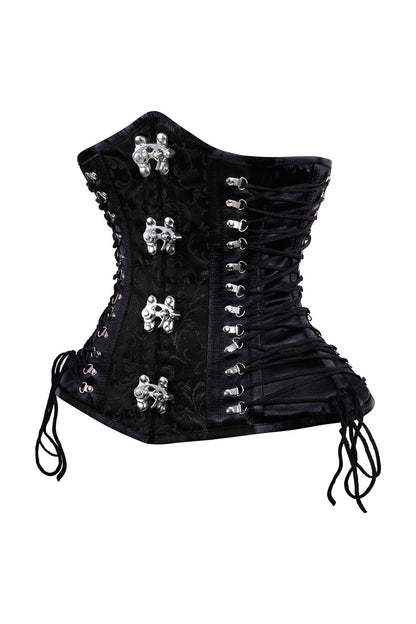 Emerson Criss Cross Underbust Gothic Corset
