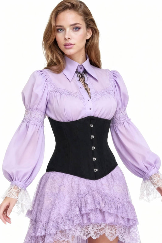 Brooklyn Gothic Waist Trainer Underbust Corset