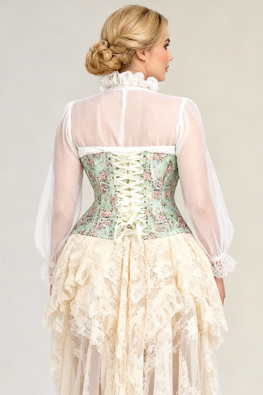 Ryleigh Victorian Inspired Curvy Waist Training Corset