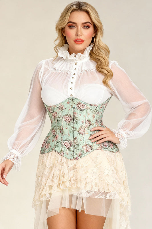 Ryleigh Victorian Inspired Curvy Waist Training Corset