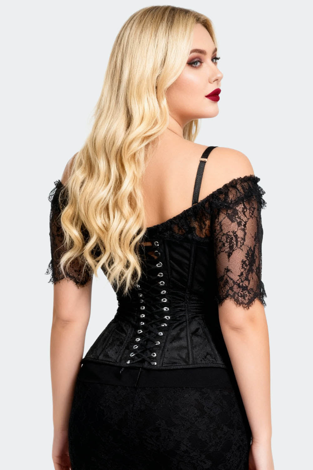Ashley Curvy Waist Training Corset with Fan Lacing