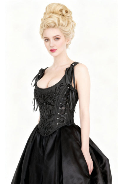 Sharise Rococo Embroidery Overbust Corset