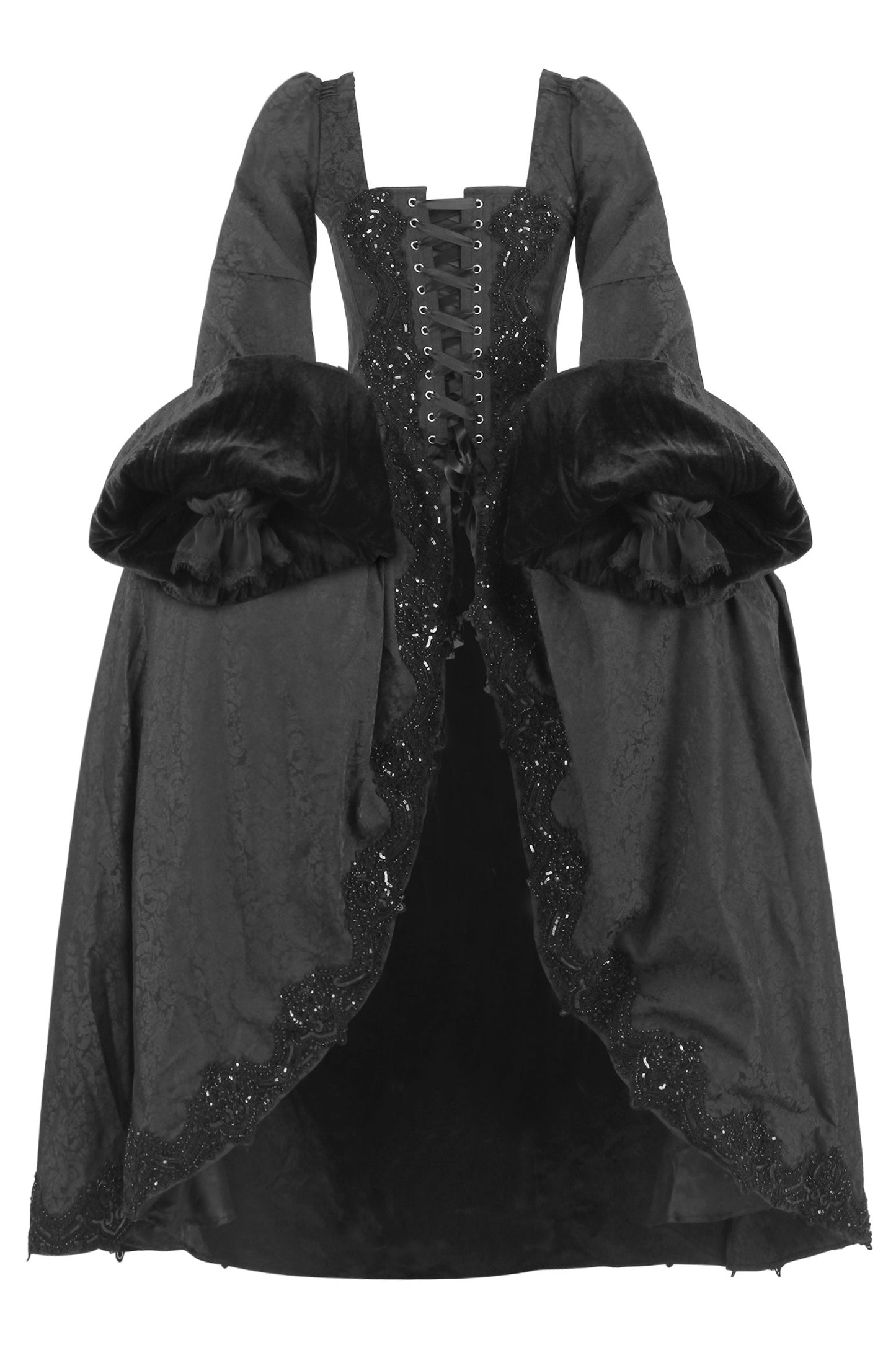 Hiromi Tudor Inspired Rococo Brocade Corset Dress