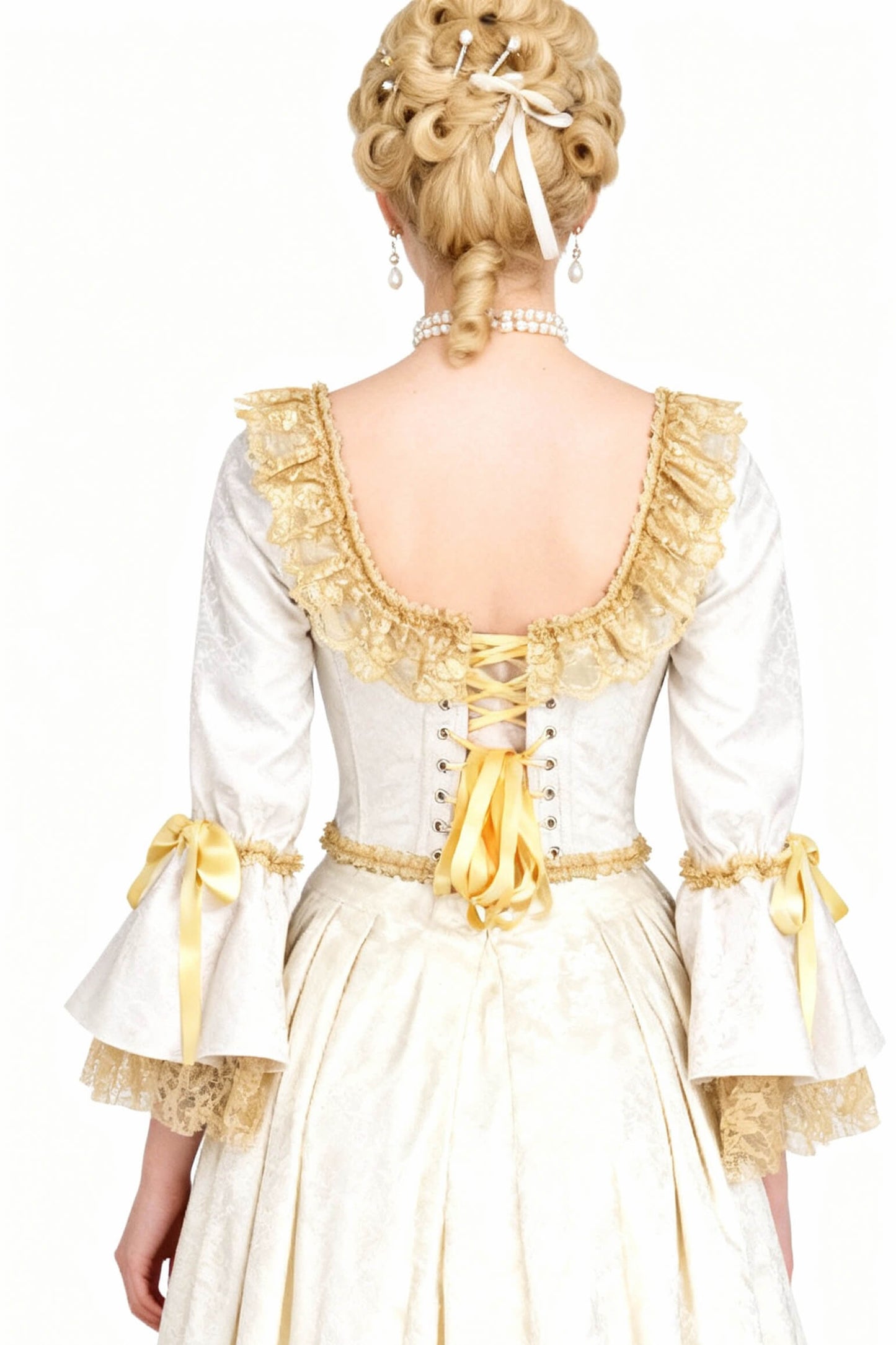 Darbey Rococo Brocade Overbust Corset