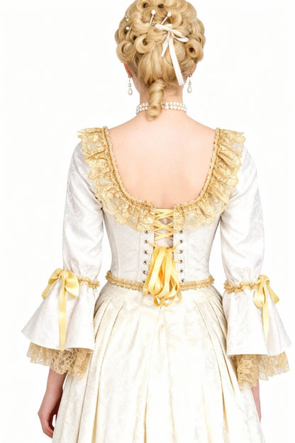 Darbey Rococo Brocade Overbust Corset