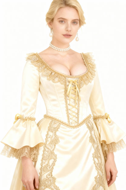 Darbey Rococo Brocade Overbust Corset