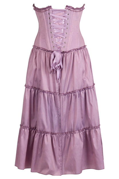 Kimmie Rococo Lilac Underbust Corset Dress