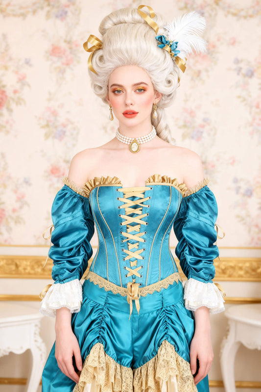 Tamryn Rococo Overbust Satin Corset