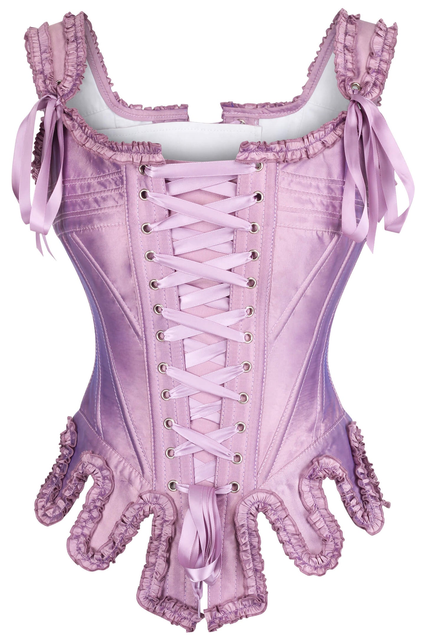 Araminta Rococo Overbust Corset with Shoulder Straps