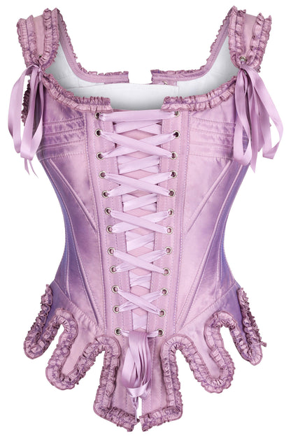 Araminta Rococo Overbust Corset with Shoulder Straps
