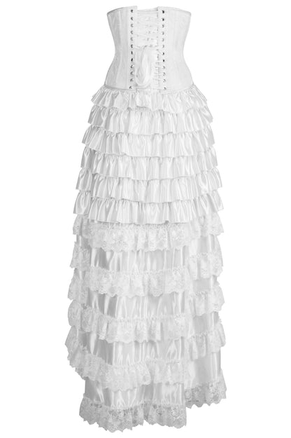 Yori Rococo White Underbust Corset Dress