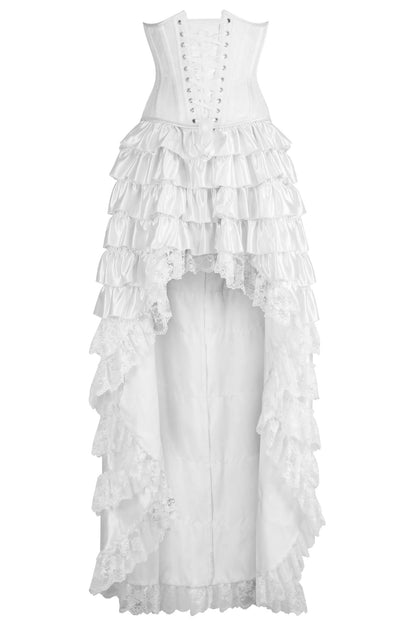 Yori Rococo White Underbust Corset Dress