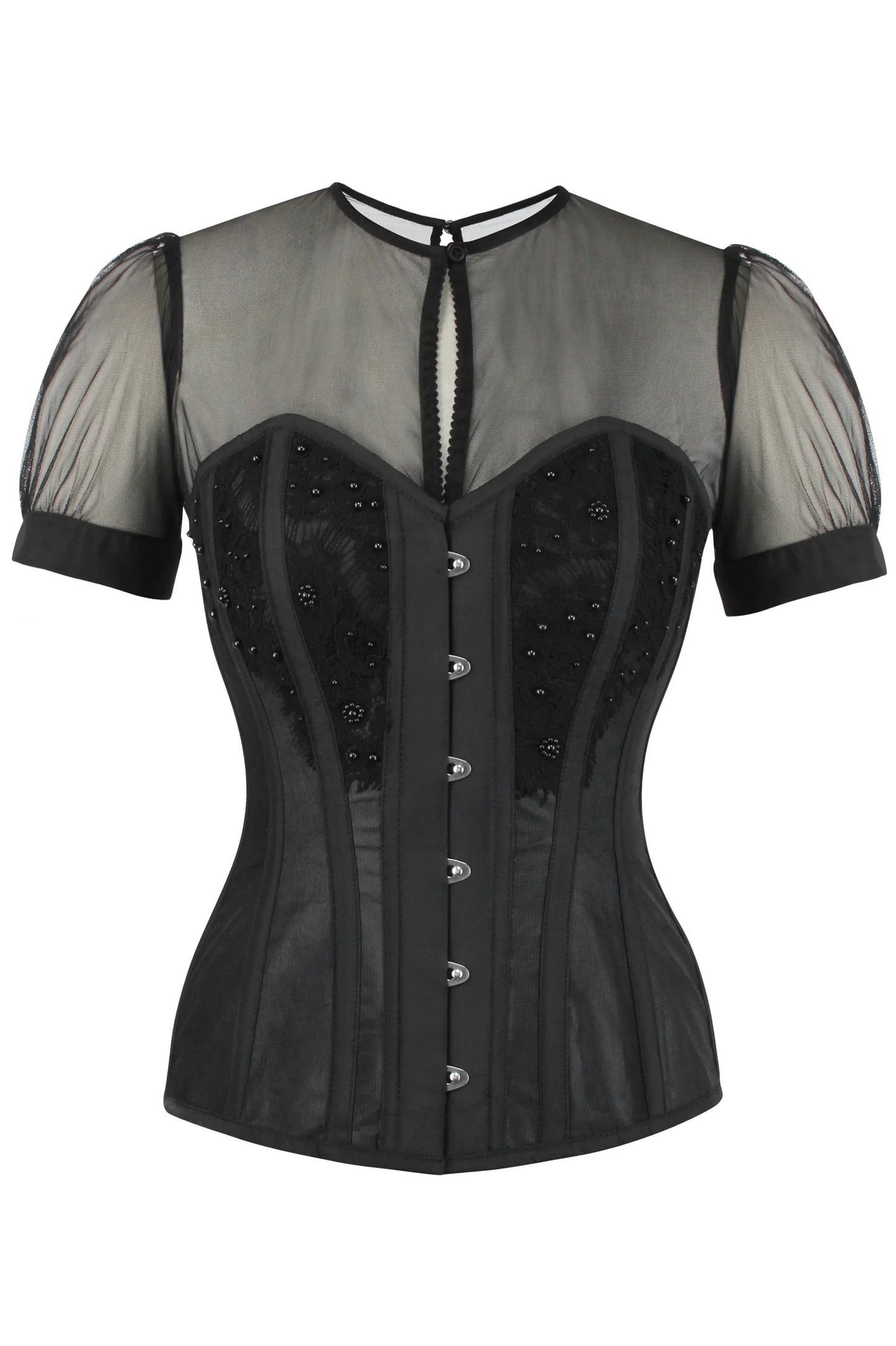 Cydnee Overbust Black Couture Corset