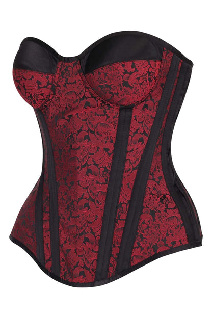 Ozma Elegant Overbust Brocade Corset