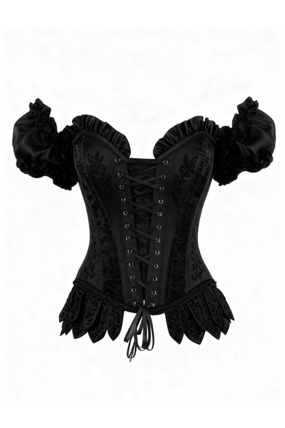 Kilee Rococo Overbust Valkyrie Embroidery Corset
