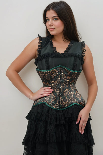 Elana Skull Underbust Corset