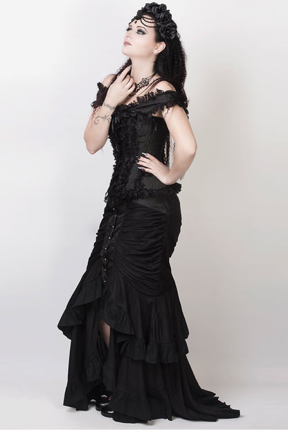 Laios Black Gothic Skirt
